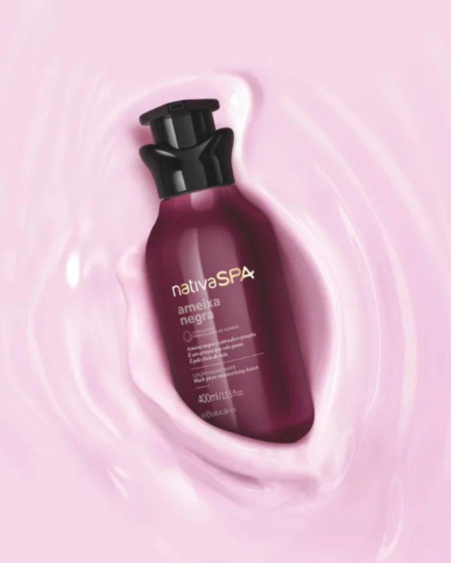 Loção Hidratante Corporal Nativa SPA Ameixa Negra O Boticário 400ml
