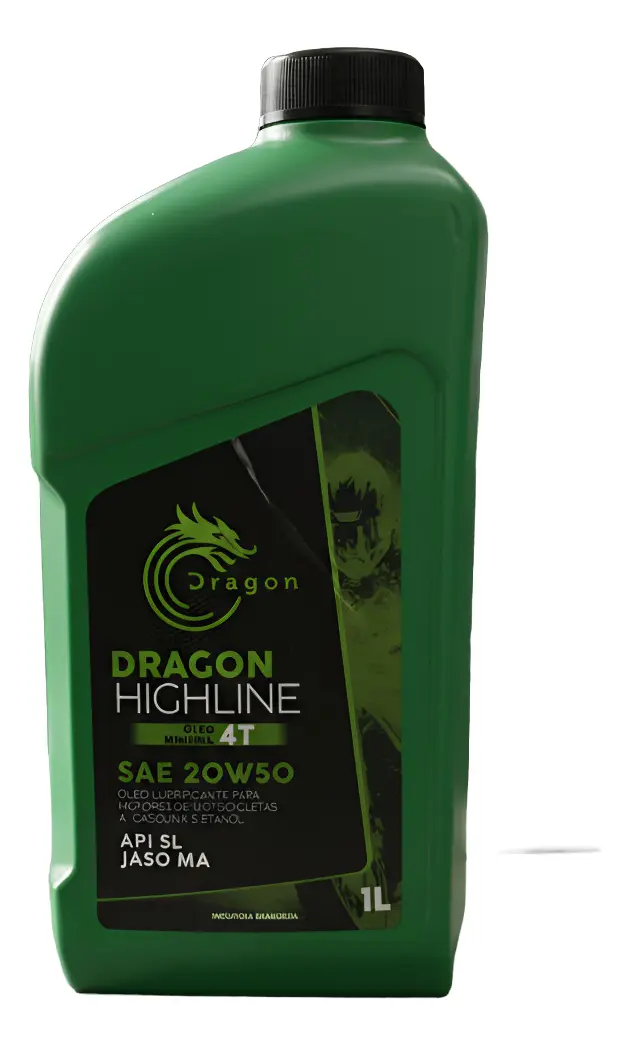 Óleo de Motor Dragon Highline 20w50 4t Mineral Api SL