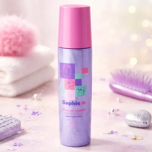 Colônia Infantil Sophie Brilho Intergaláctico O Boticário Floral Frutal 110ml