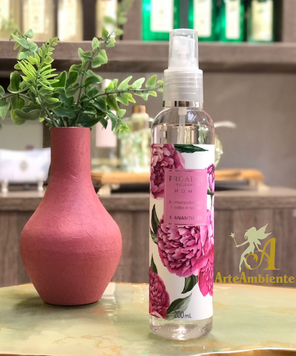 AROMATIZADOR PARA ROUPAS E TECIDOS MANANTIALES 200mL