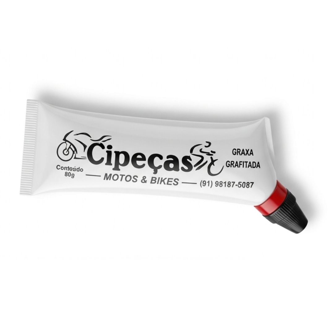 Graxa Grafitada p/ Kit de Transmissão Retentorizado Cipeças – Motos & Bikes 80g