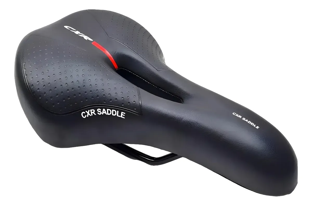 Selim Bike MTB Anatômico Vazado Cxr G86 Saddle Banco Confortável