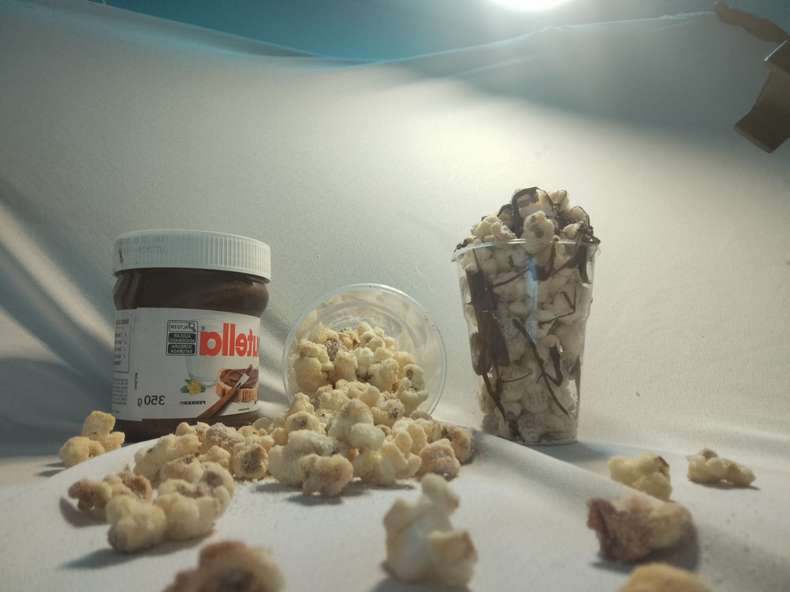 Pipoca Gourmet Premium com Nutella Original - Sabor Irresistível