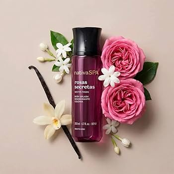 Body Splash Nativa SPA Rosas Secretas O Boticário 200ml