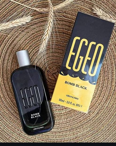 Desodorante Colônia Egeo Bomb Black O Boticário 90ml Fragrância Masculina