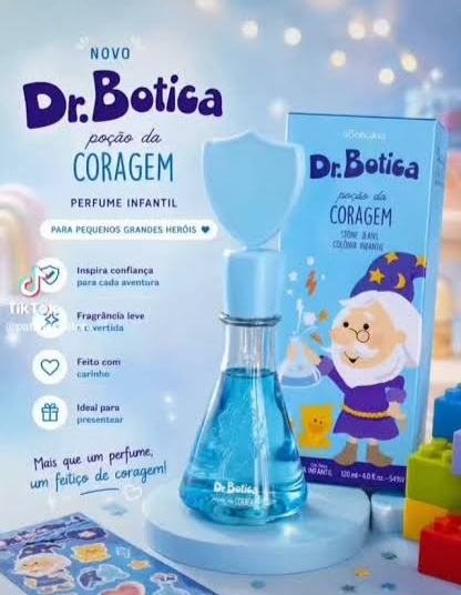 Colônia Infantil O Boticário Dr. Botica Poção da Coragem 120ml