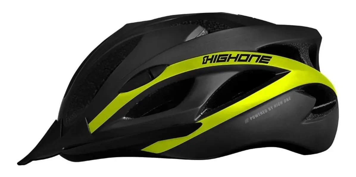 Capacete Mtb Ciclismo High One Win Preto/Verde