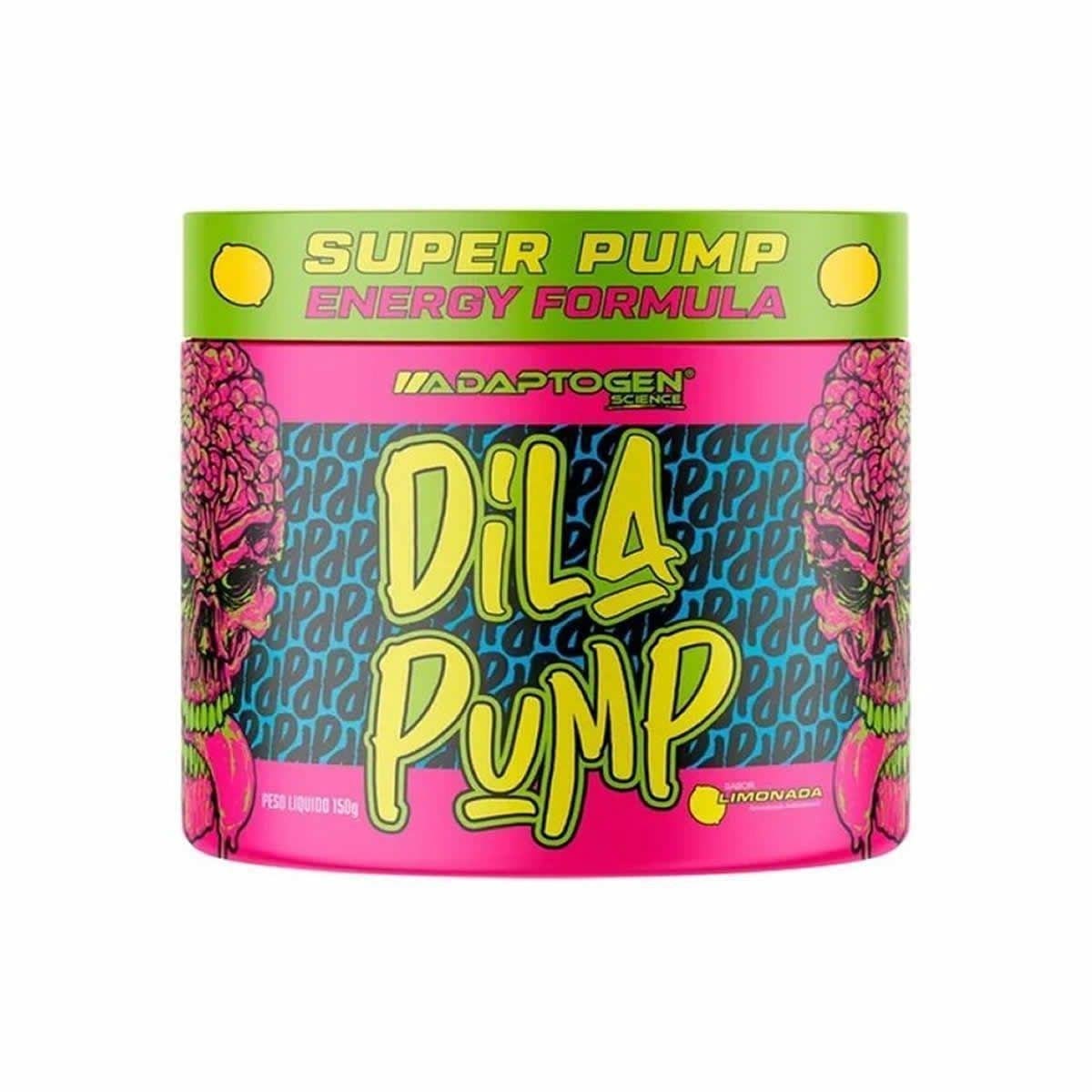 DILA PUMP PRÉ TREINO SEM CAFEINA ADAPTOGEN 