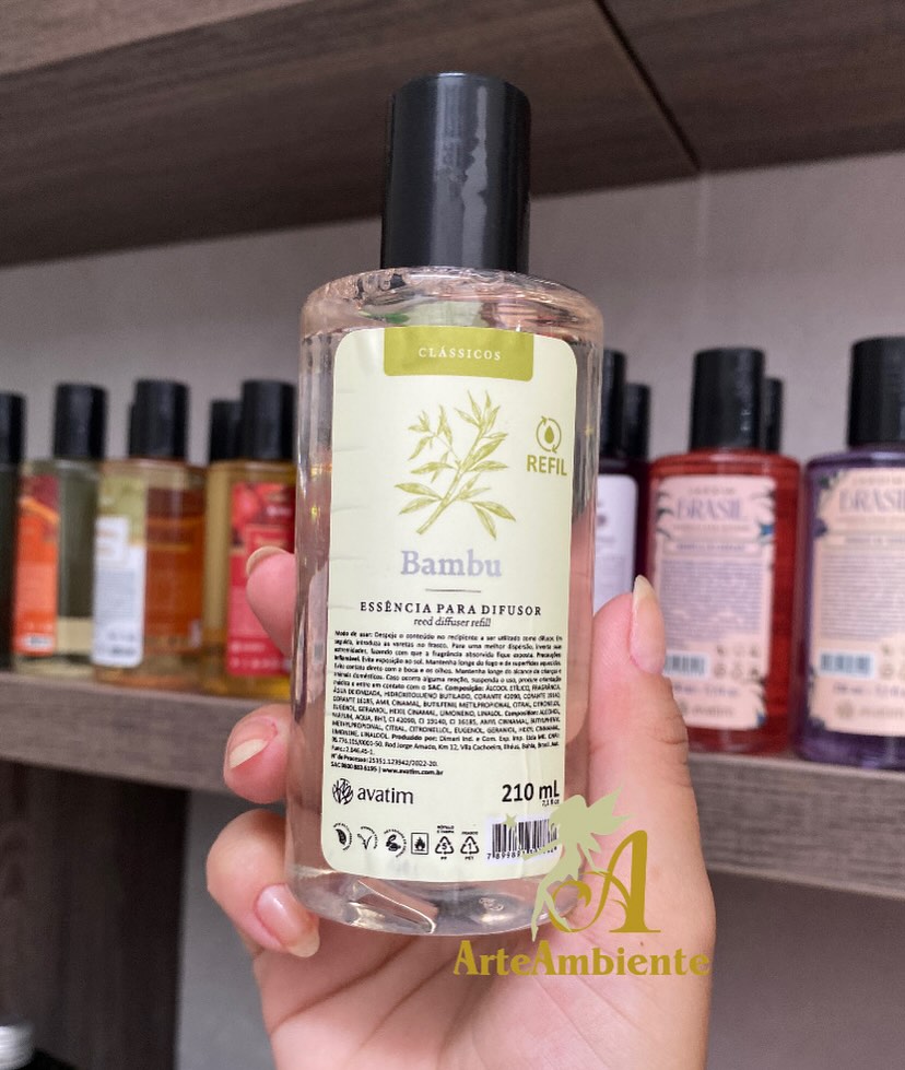 ESSÊNCIA P/ DIFUSOR BAMBU 210ML