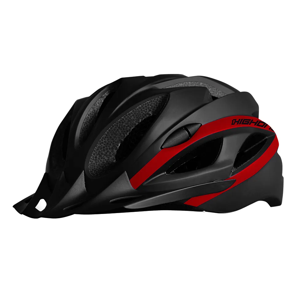 Capacete Mtb Ciclismo High One Win Preto/Vermelho