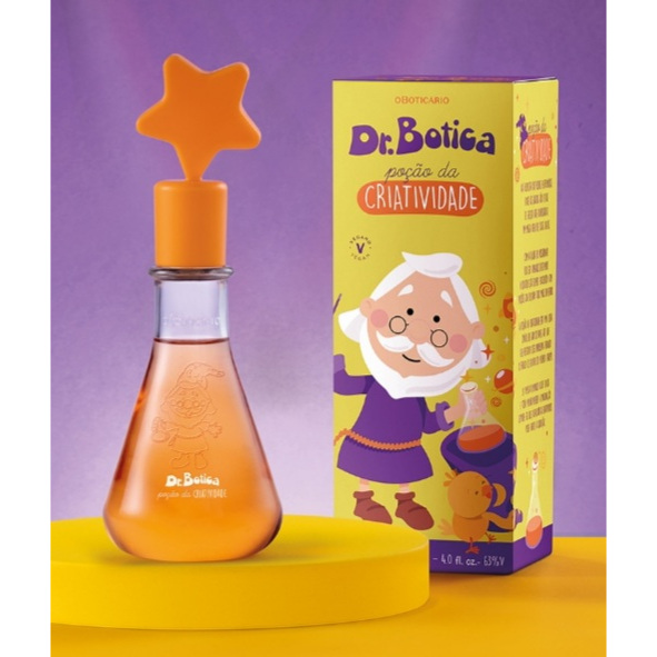 Colônia Infantil O Boticário Dr. Botica Poção da Criatividade 120ml