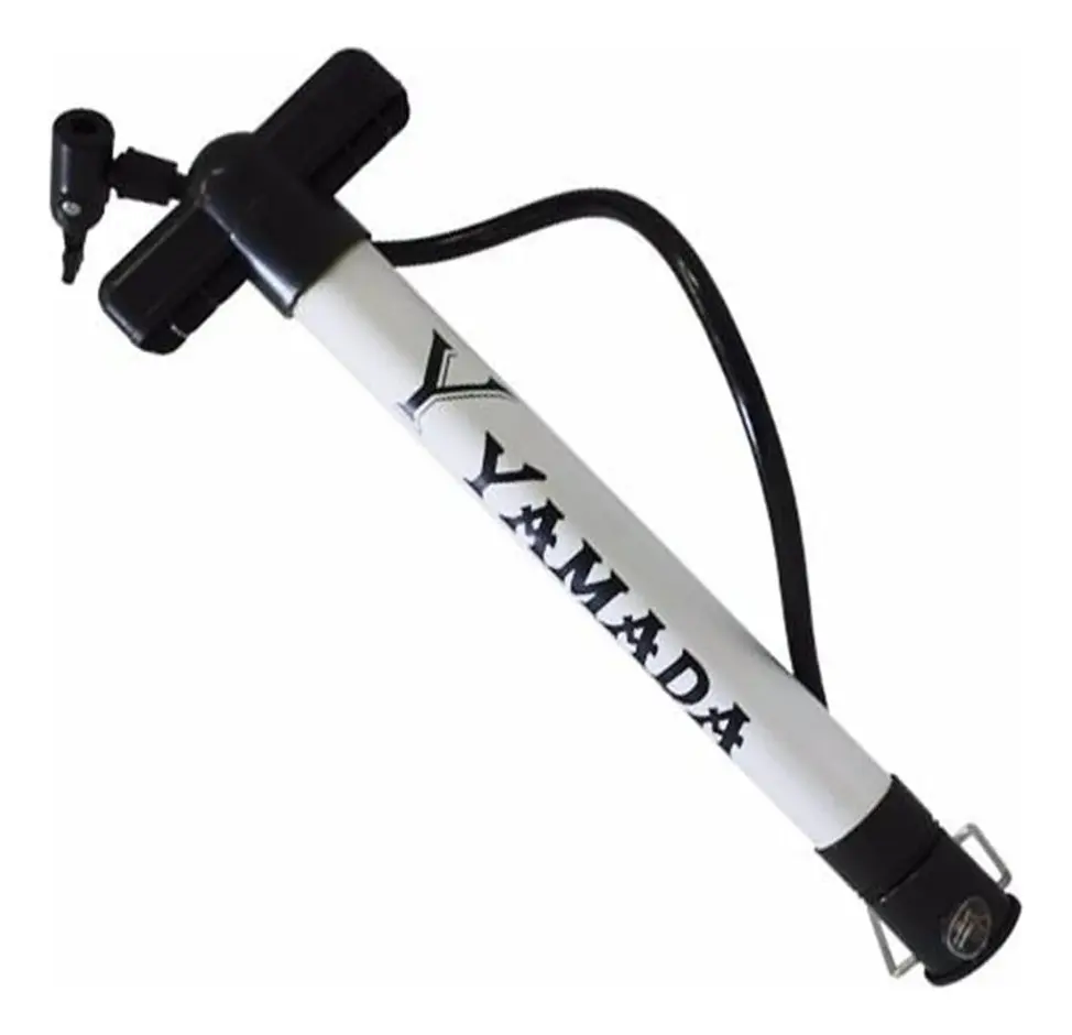 Bomba De Ar Bicicleta Yamada Alumínio 30cm Para Bike/Moto
