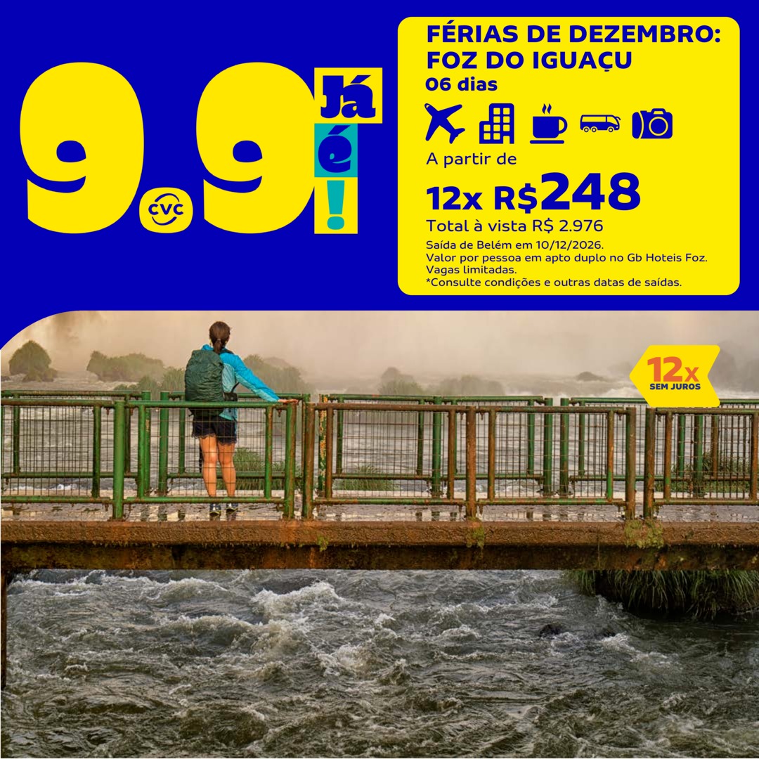 Férias de Dezembro: Foz do Iguaçu 