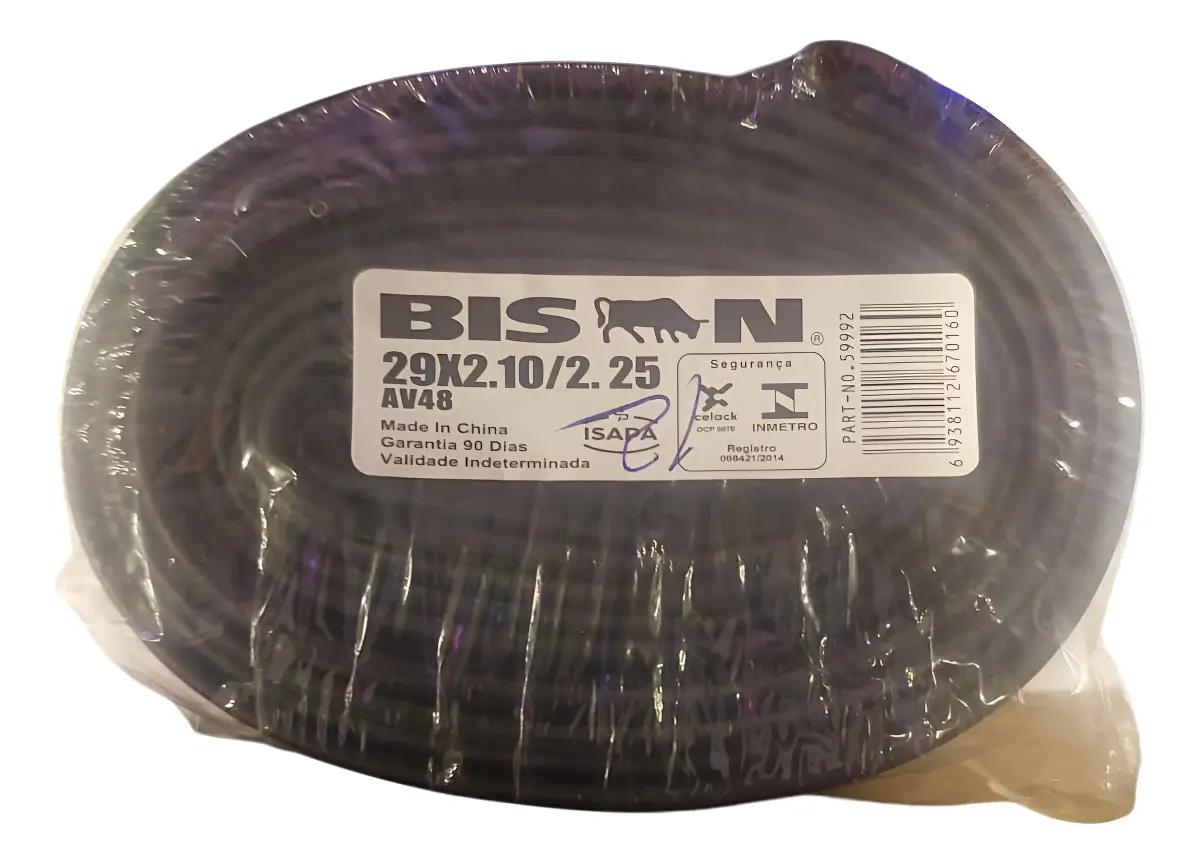 Câmara de Ar Bike Mtb Bison Aro 29 Bico Grosso