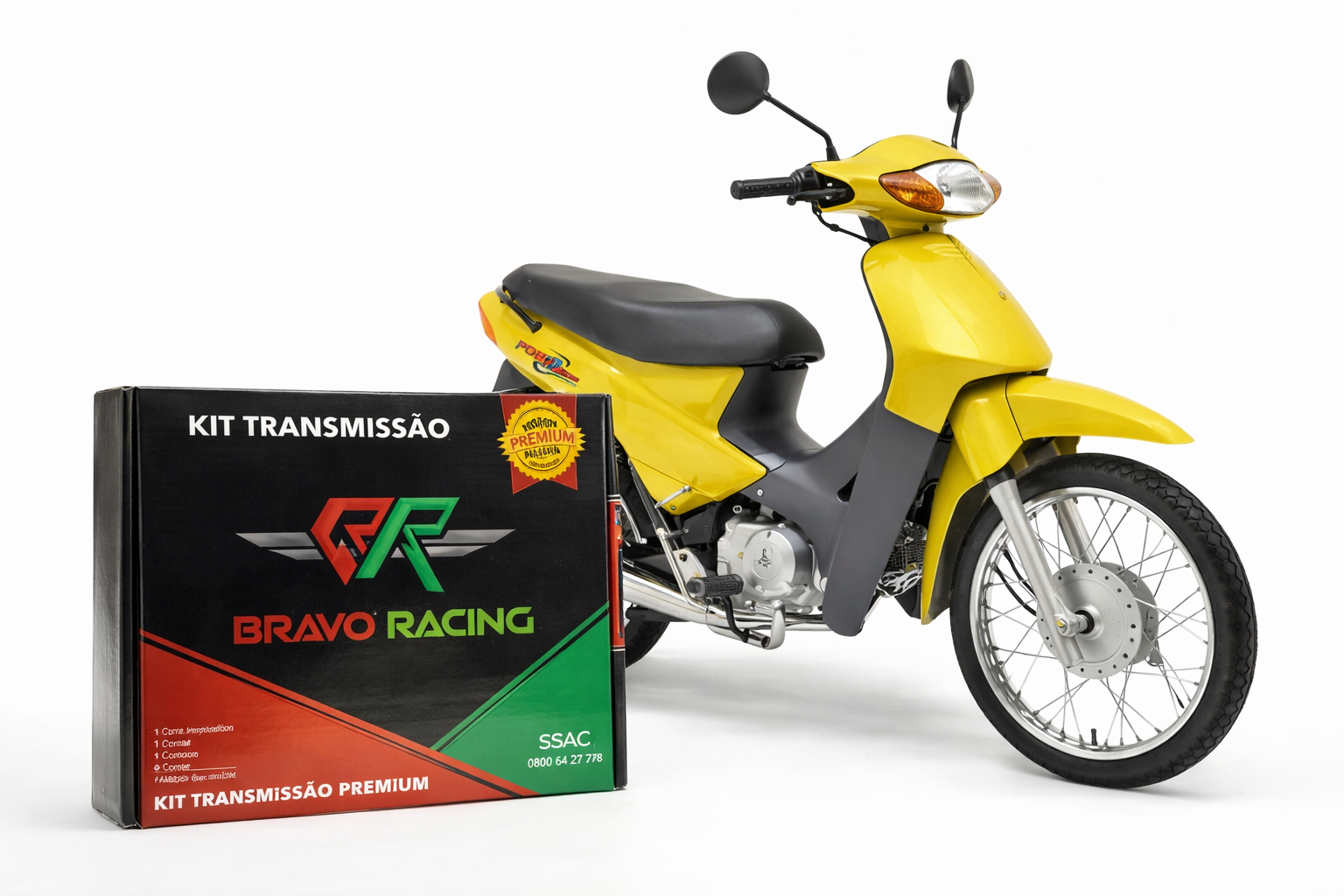 Kit Relação Transmissão Biz 100 1998-2005